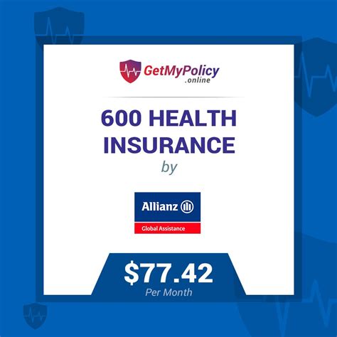 allianz visitor 600 insurance|visitors visa 600 health insurance.